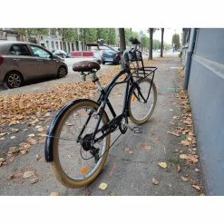 Vélo Urbain Autre Marque -VTT électrique semi-rigide Soldes Magasin velo beach cruiser square homme 1