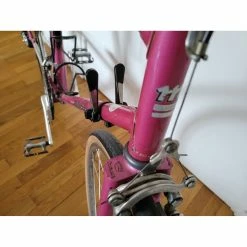 Vélo De Course Autre Marque - 56 -VTT électrique semi-rigide Soldes Magasin velo de course mercier rose poulidor annee 80 2