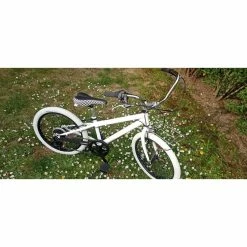 Vélo Urbain Autre Marque -VTT électrique semi-rigide Soldes Magasin velo enfant customise cruiser avec porteur avant 1