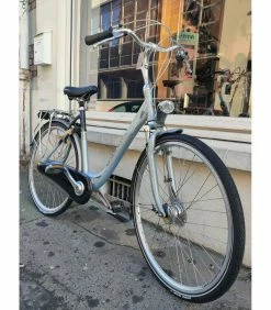 Vélo Hollandais Gazelle - M (53-55) -VTT électrique semi-rigide Soldes Magasin velo hollandais gazelle orange 3