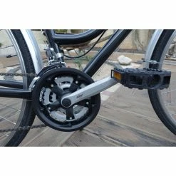 Vélo Urbain Bh -VTT électrique semi-rigide Soldes Magasin velo ville femme bh 3